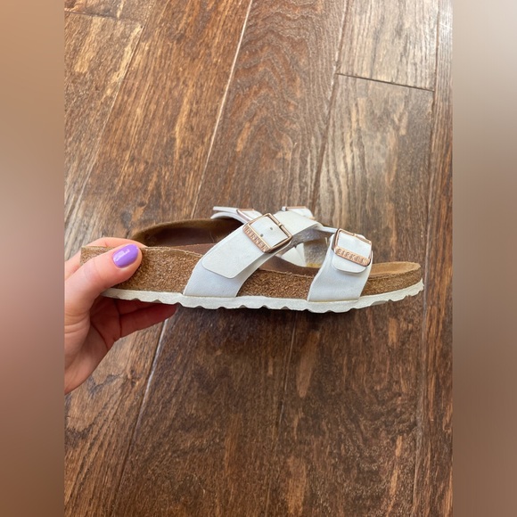 Birkenstock Yao Sandal White Size 36 (5-5.5) - Picture 3 of 16
